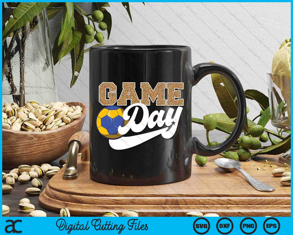Handball Game Day Vibes Handball Coach Fan Player SVG PNG Digital Cutting Files - on a t-shirt
