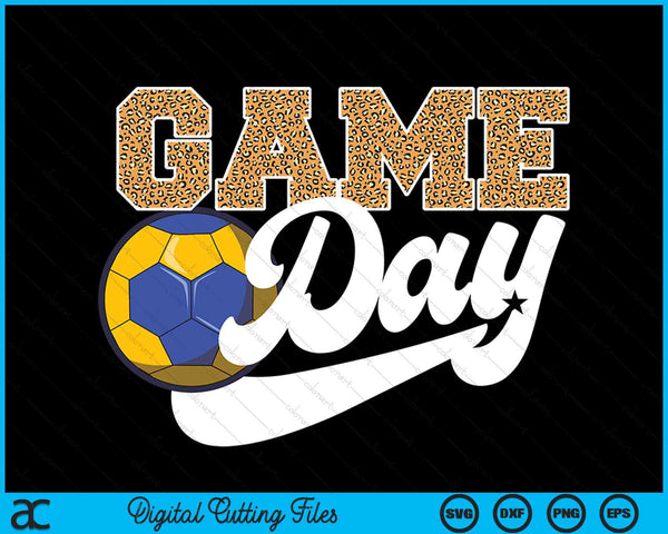 Handball Game Day Vibes Handball Coach Fan Player SVG PNG Digital Cutting Files