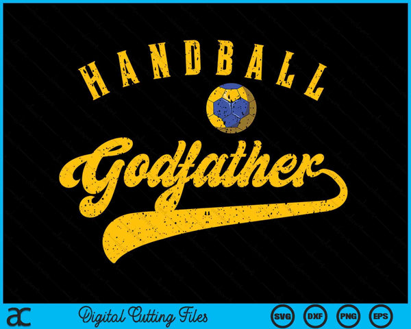 Handball Godfather SVG PNG Digital Cutting File