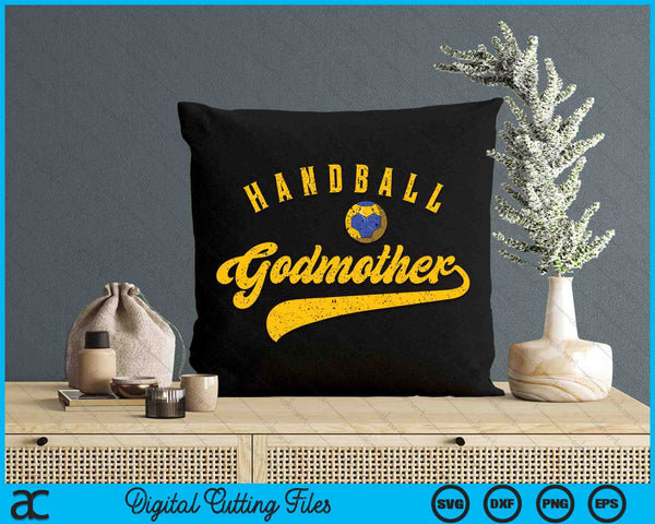 Handball Godmother SVG PNG Digital Cutting File