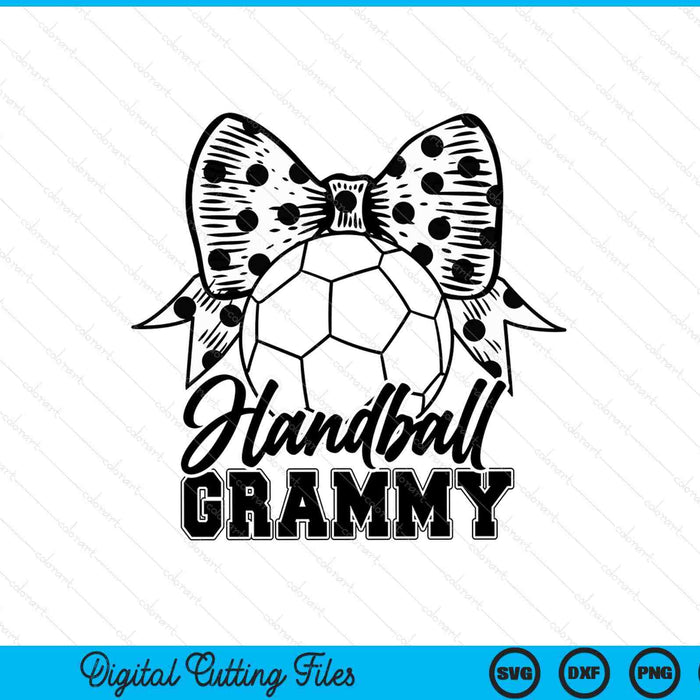 Handball grammy game day Mother's Day SVG cut file