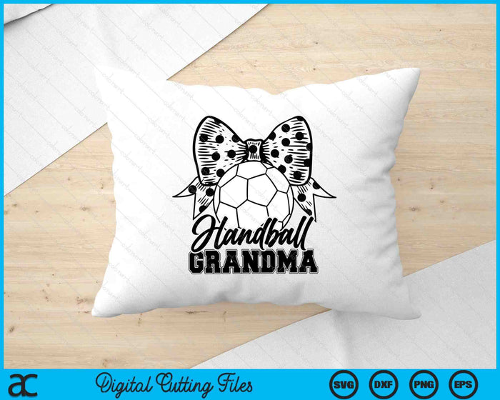 Handball Grandma Game Day Mother's Day SVG PNG Digital Printable Files