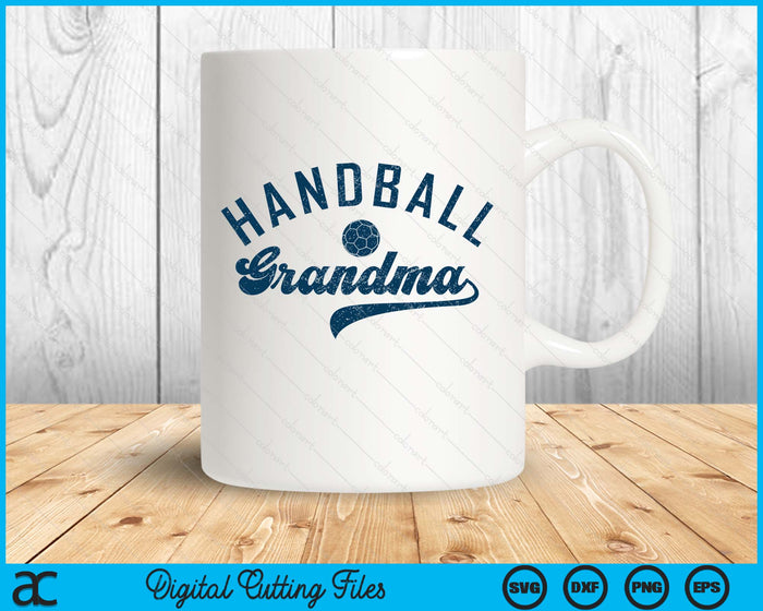 Handball Grandma Gifts SVG PNG Digital Printable Files