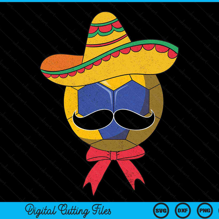 Handball Mexican sombrero Cinco de Mayo SVG PNG cut file for Cricut