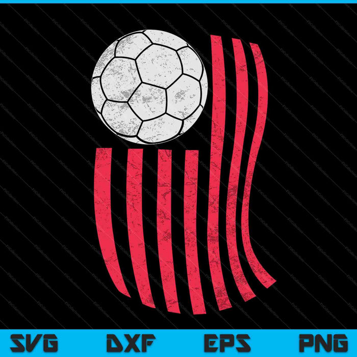 Handball USA American flag vintage 4th of July SVG PNG cut file for Cricut