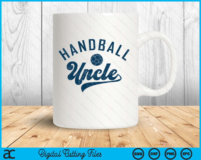 Handball Uncle Gifts SVG PNG Digital Printable Files