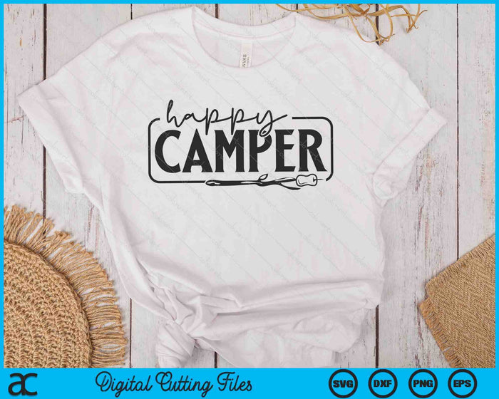 Happy Camper Marshmallow Camp SVG PNG Digital Printable Files