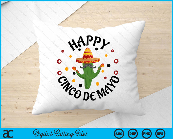 Happy Cinco De Mayo SVG PNG Digital Printable Files