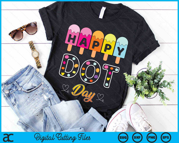 Happy Dot Day International Dot Day 2024 Kids Boys Girls Dot Day SVG PNG digitale snijbestanden