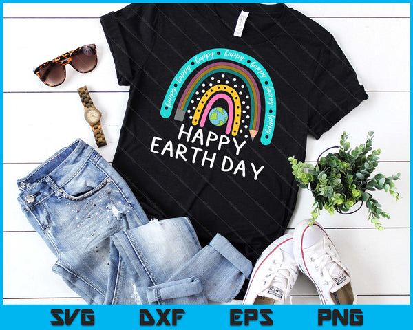 Happy Earth Day Vrouwen Mannen Kinderen Leraren Student Aarde Dag SVG PNG Digitale Snijbestanden