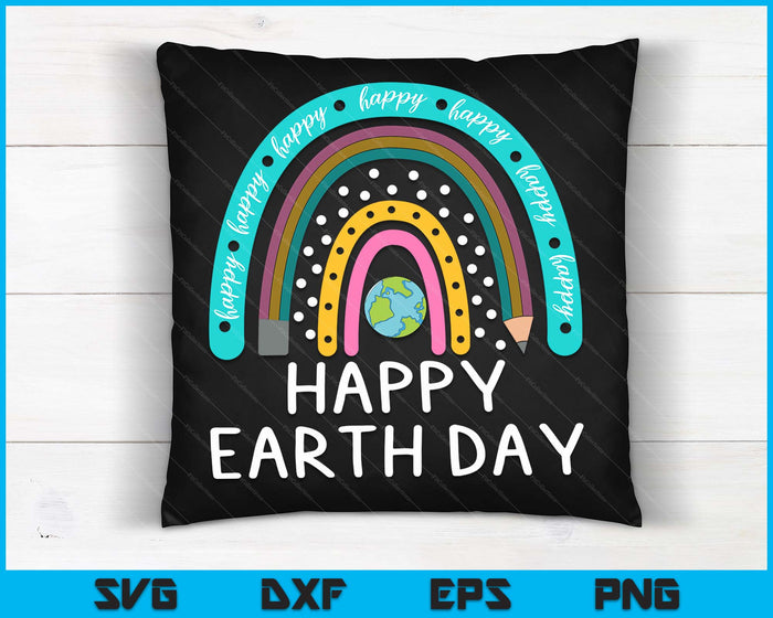 Happy Earth Day Women Men Kids Teachers Student Earth Day SVG PNG Digital Cutting Files