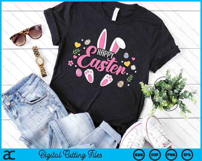 Happy Easter Bunny Easter Egg Hunt Squad Easter SVG PNG Digital Printable Files