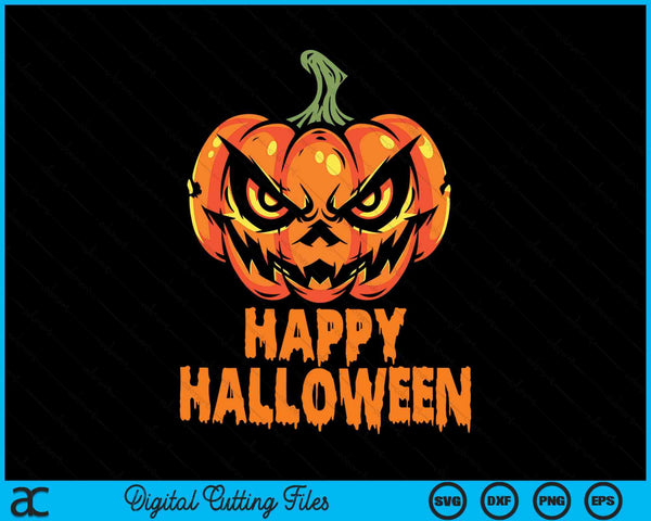 Happy Halloween For Men And Women Pumpkin Halloween SVG PNG Digital Cutting Files