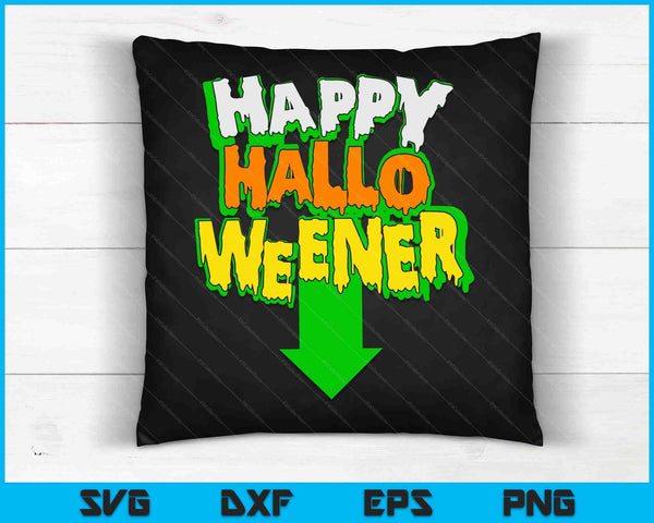 Happy Halloweener  Funny Halloween SVG PNG Digital Cutting Files