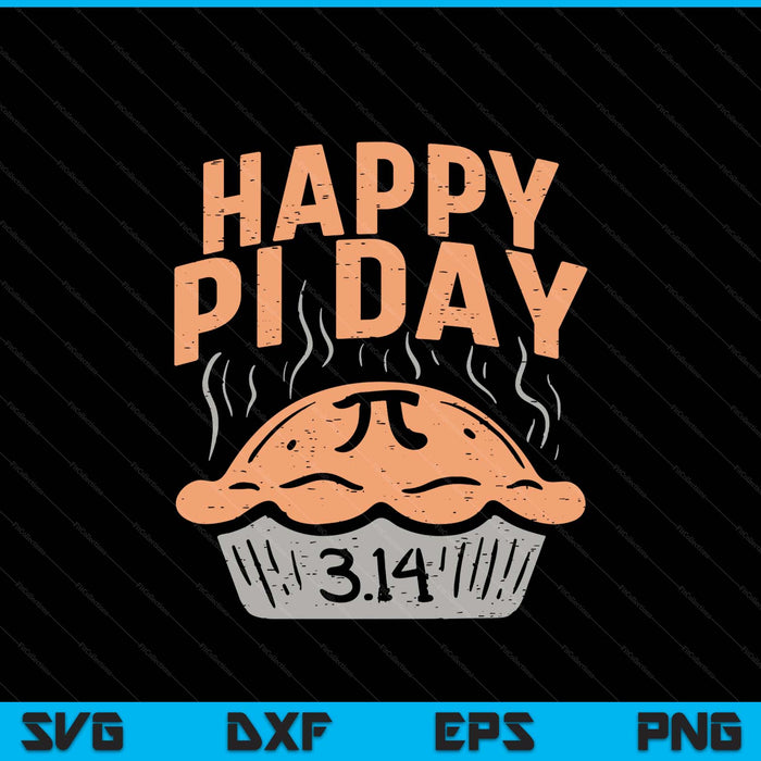 Happy pi day pie 3.14 math lover geek student SVG cut file