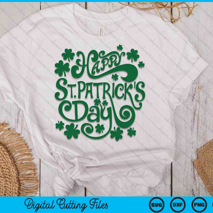 Happy St. Patricks Day SVG PNG Digital Printable Files