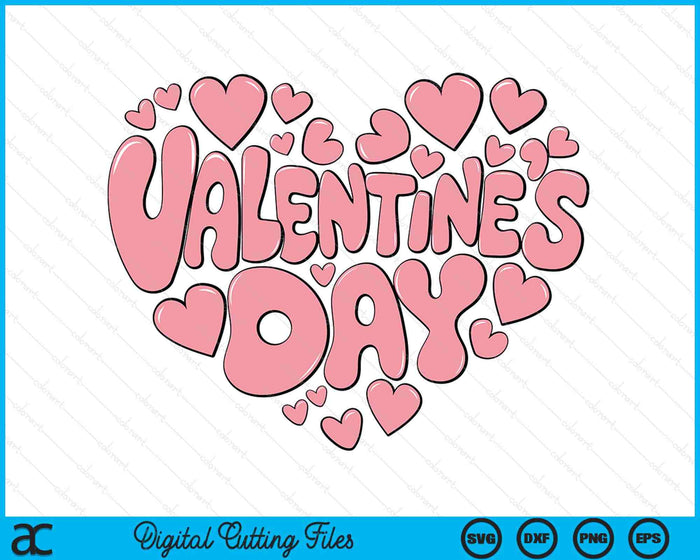 Happy Valentine's Day SVG PNG Digital Printable Files