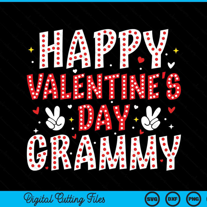 Happy Valentines Day Grammy Heart Love Valentine SVG PNG Digital Printable Files
