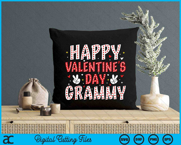 Happy Valentines Day Grammy Heart Love Valentine SVG PNG Digital Printable Files