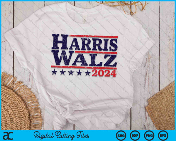 Harris Waltz 2024 Election Kamala Harris Tim Waltz 2024 SVG PNG Digital Cutting Files