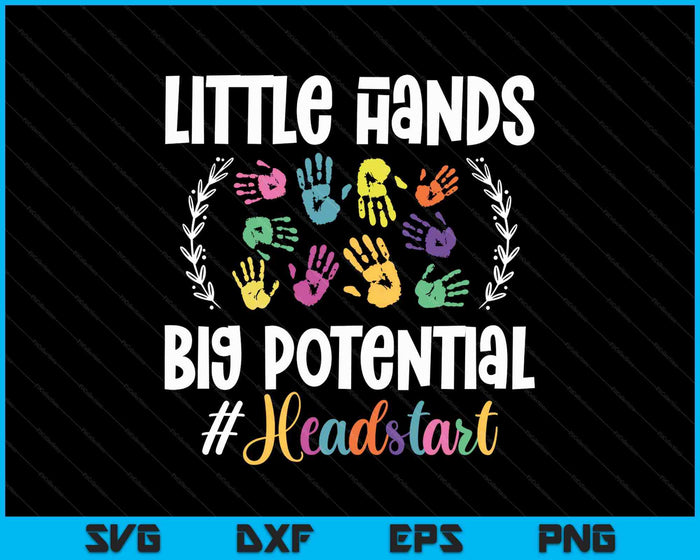 Headstart Teacher Early Head Start SVG PNG Digital Printable Files