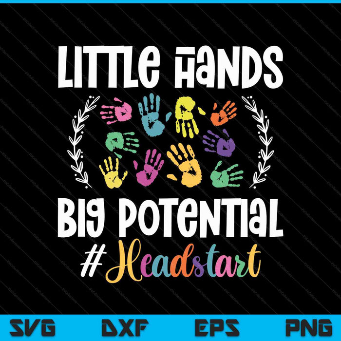 Headstart Teacher Early Head Start SVG PNG Digital Printable Files