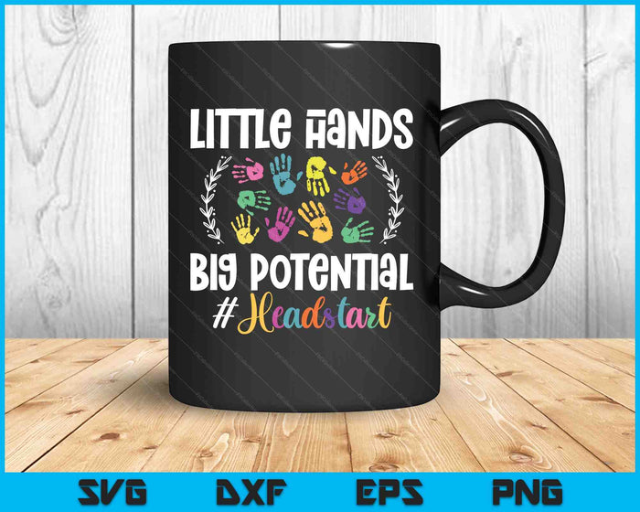 Headstart Teacher Early Head Start SVG PNG Digital Printable Files