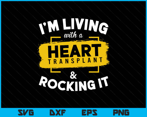 Heart transplant t survivor warrior surgery recovery SVG PNG cut file for Cricut