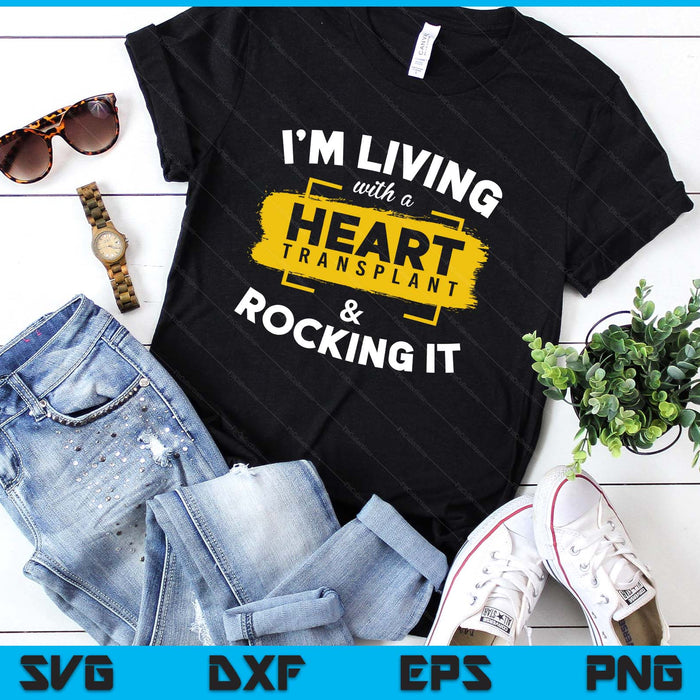 Heart Transplant T Shirt Survivor Warrior Surgery Recovery SVG PNG Digital Printable Files