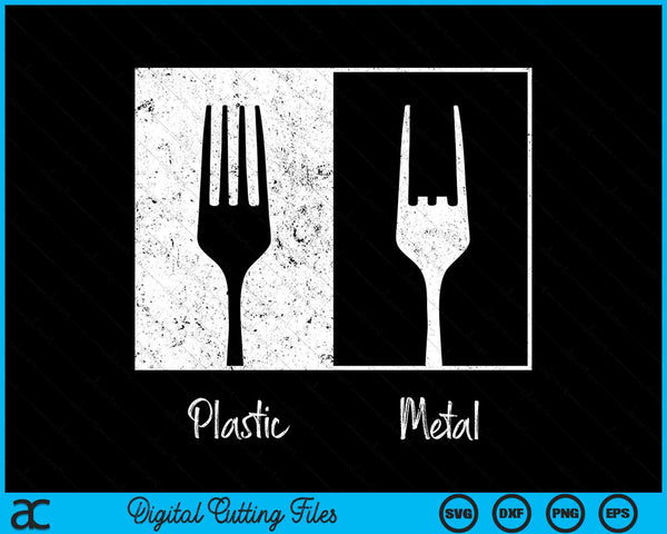 Heavy Metal Grunge Hard Rock Pun SVG PNG Digital Printable Files