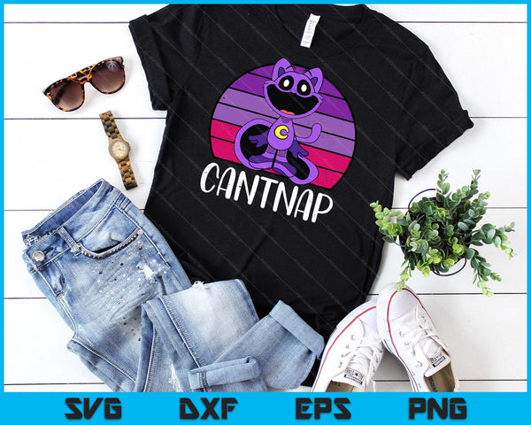 Hi Cats Nap Lover Tee Funny Cat Gift Men Women’s Kids SVG PNG Digital Cutting File