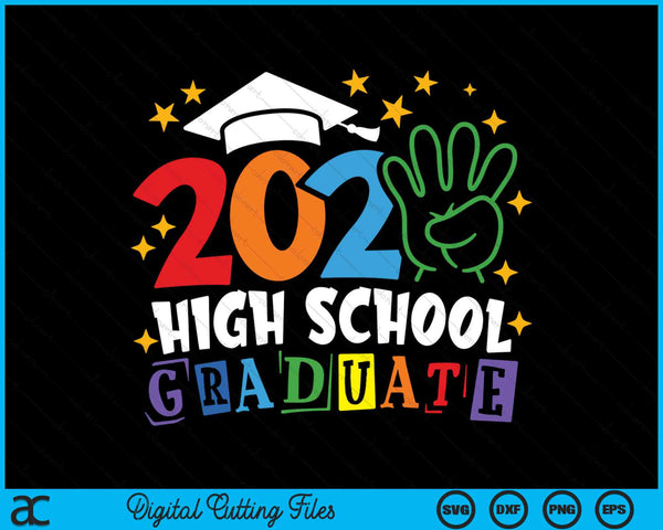 High School Graduate 2024 Proud Family Senior Graduation Day SVG PNG Digital Cutting Files