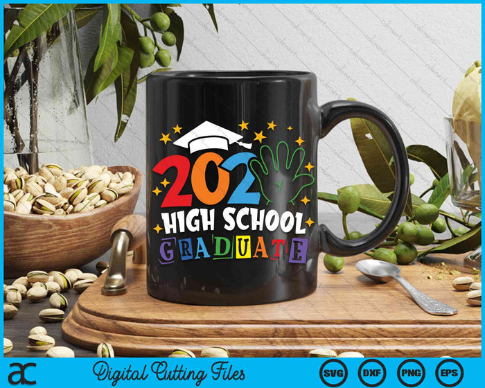 High School Graduate 2025 Proud Family Senior Graduation Day SVG PNG Digital Cutting Files