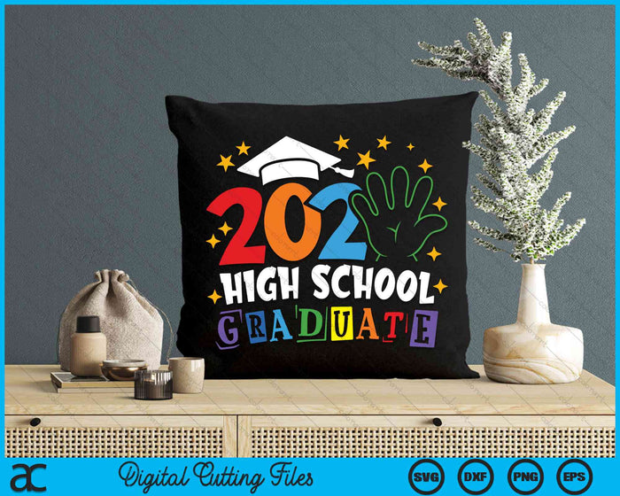 High School Graduate 2025 Proud Family Senior Graduation Day SVG PNG Digital Cutting Files