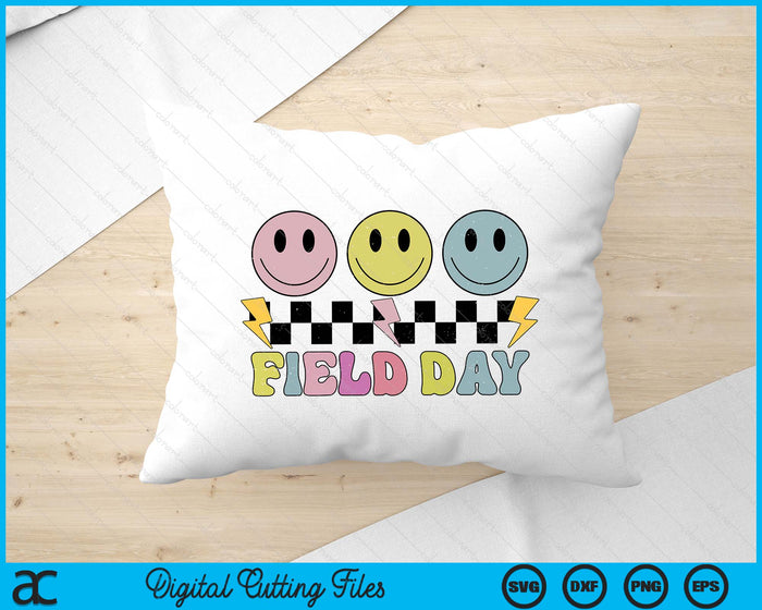 Hippie Retro Field Day Design For Kids Teachers Field Day SVG PNG Digital Printable Files