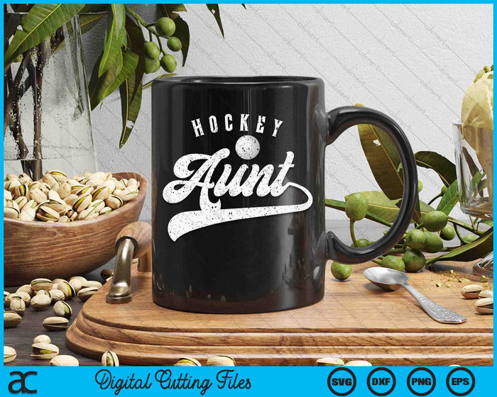Hockey Aunt SVG PNG Digital Cutting File