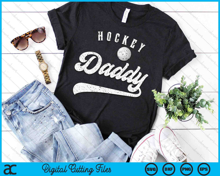 Hockey Daddy SVG PNG Digital Cutting File