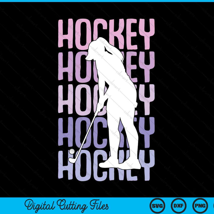 Hockey SVG PNG cut file for Cricut