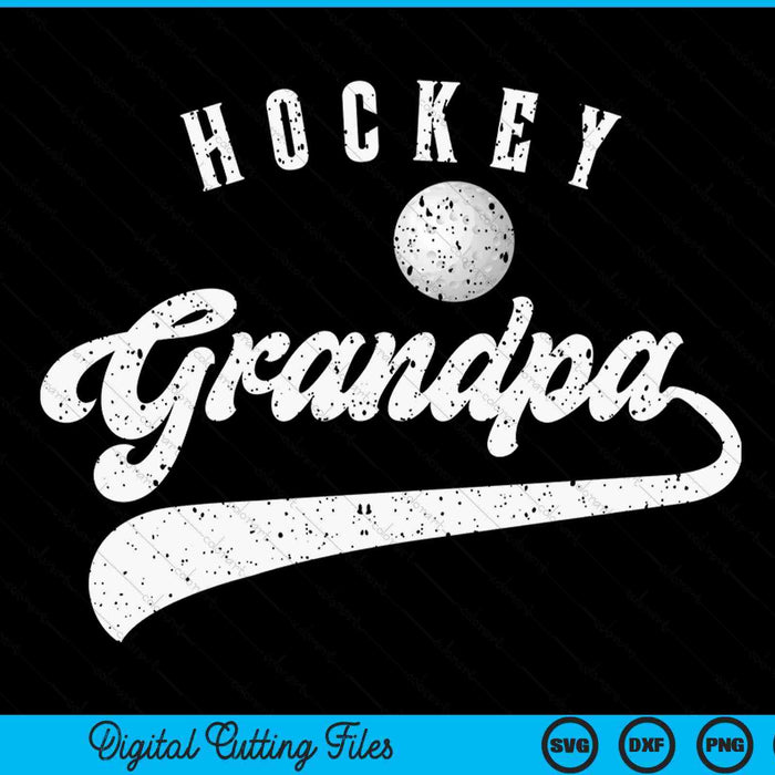 Hockey Grandpa SVG PNG Digital Cutting File