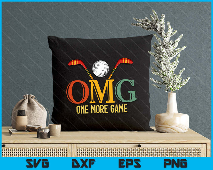 Hockey OMG One More Game Hockey Sports Men Women SVG PNG Digital Cutting Files