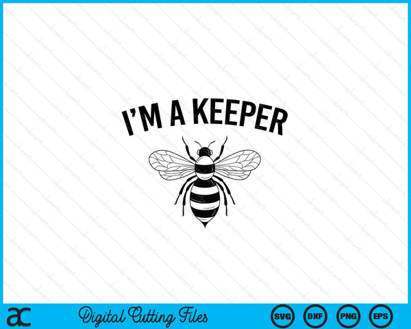 Honey bee apiarist beekeeping beekeeper SVG cut file