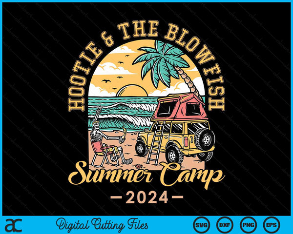 Hootie & The Blowfish Summer Camp 2024 Camping With Trucks SVG PNG Digital Cutting Files