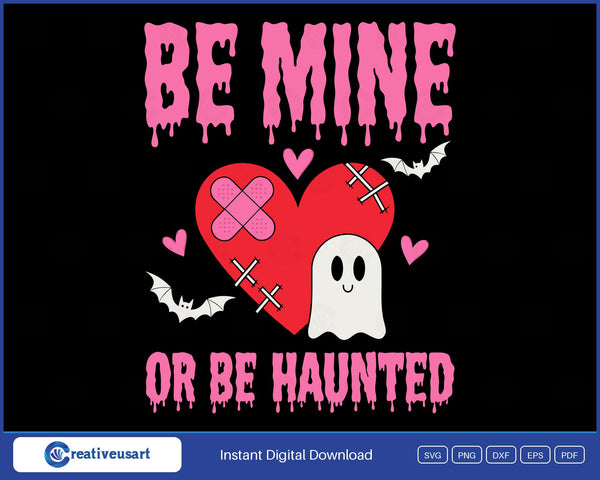 Horror Valentine SVG design