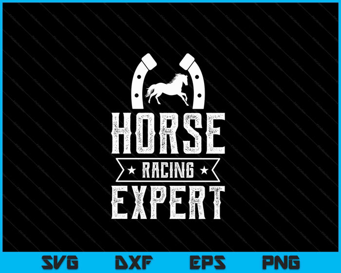 Horse Racing Expert Horses Race Gallop Racer SVG PNG Digital Cutting Files
