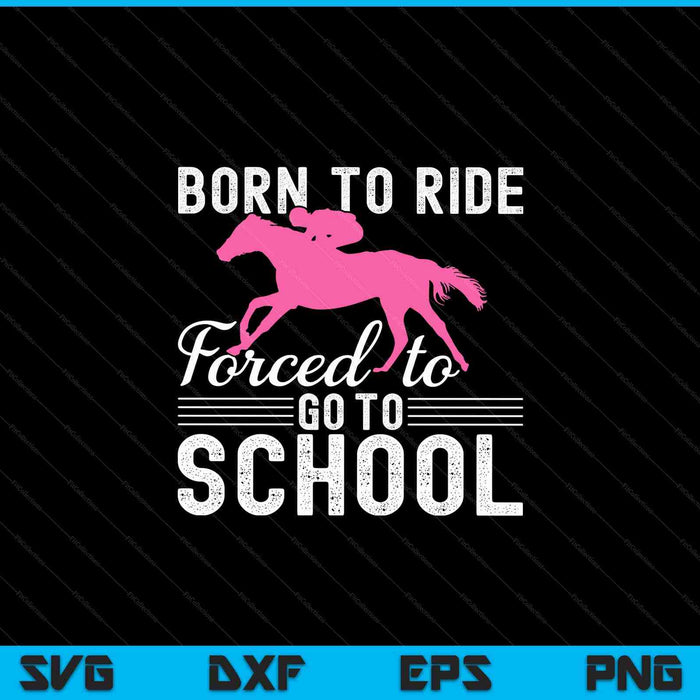 Horseback riding girl horse girl SVG cut file