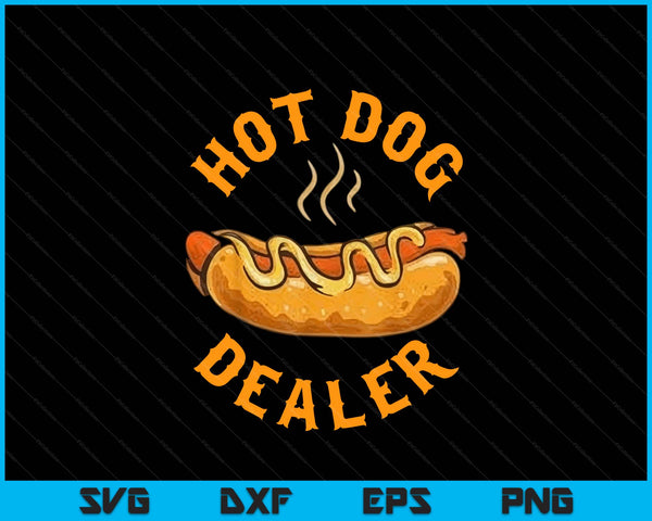 Hot dog adult dealer SVG cut file