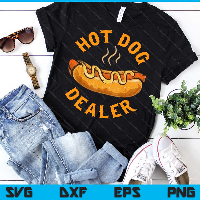 Hot Dog Adult Hot Dog Dealer SVG PNG Digital Printable Files
