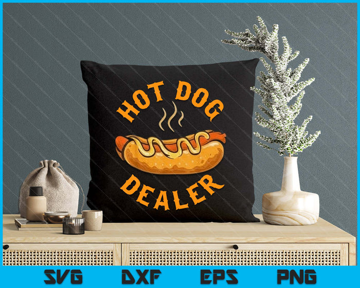 Hot Dog Adult Hot Dog Dealer SVG PNG Digital Printable Files