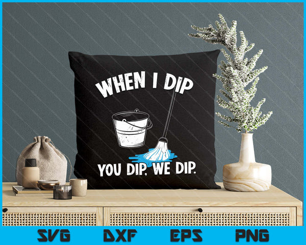 Housekeeping Housekeeper Cleaner Job Cleaning Crew SVG PNG Digital Printable Files