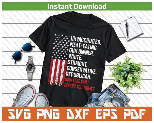 Funny How Else Can I Offend You Today SVG PNG Cutting Files